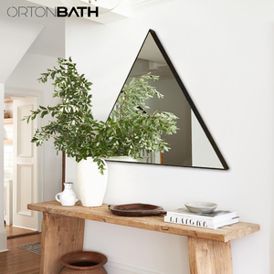 Ortonbath vô cực tam giác gương LED Infinity gương tường hình học RGB colour thay đổi tường trang trí nội thất 3D đường hầm huyền diệu gương - Product Image 6