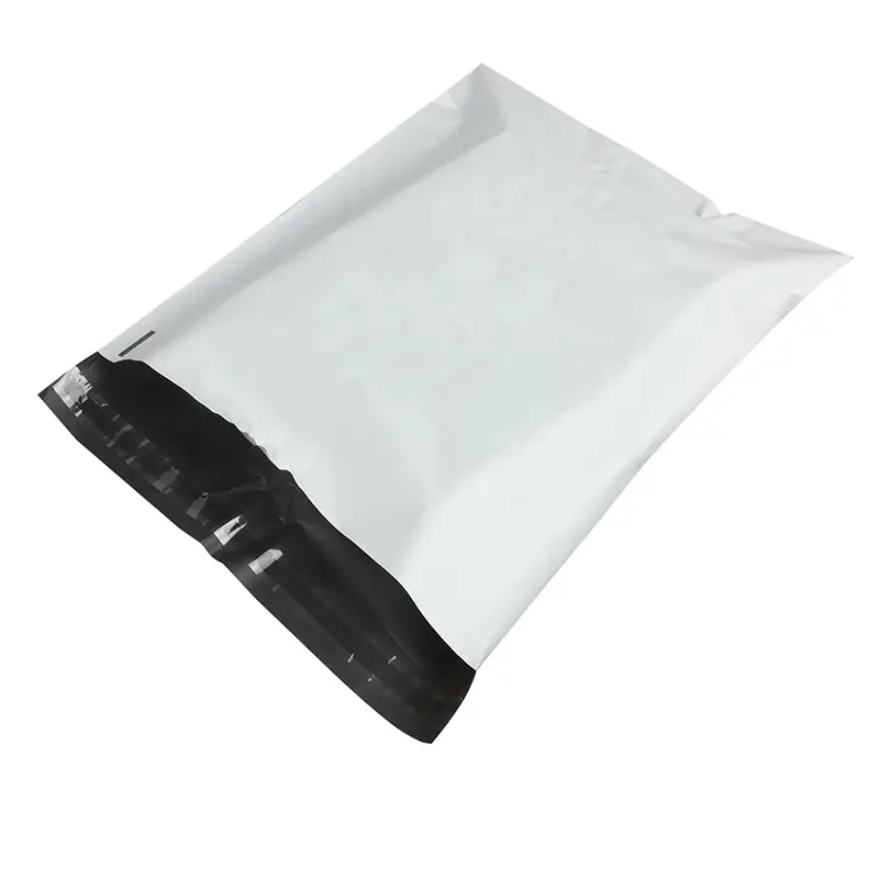 זול custom פולי מיילר לבן 10x13 דיוור חינם פלסטיק מעטפות בגדי אריזת שקיות שליח למשלוח חבילה