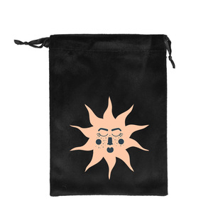 Pochette de maquillage réutilisable en velours avec cordon de serrage pour accessoires de <span class=keywords><strong>téléphone</strong></span> portable et tablette - Product Image 6