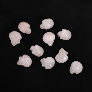 Halloween Horror CraftSemi-Precious Stone Artículo caliente para Comercio exterior <span class=keywords><strong>Ghost</strong></span> Head Raw Crystal Skulls Tallado - Product Image 5