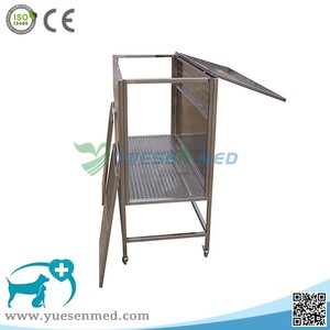 YSVET8105 Ysenmed Small Middle Vet Animal Transfer Cage Veterinary Pet Transfer Cage Meidical Animal Cage De Transport Pour <strong>Chat</strong> - Product Image 5