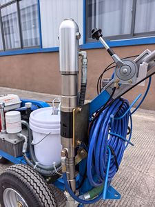 Super Customized High Quality Engine Automatic Airless Line Striper Cold Spray High Efficiency Road Marking Machine Automatic - Product Image 5