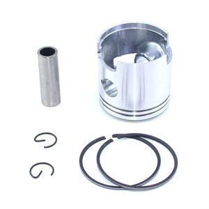 Piston Yamaha 2 temps 30 CV avec segments, axe et circlip pour moteur hors-bord, pièce de rechange 61N-11631-00-95 - Product Image 1