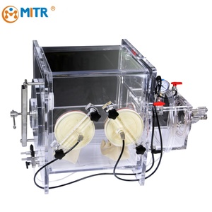 MITR <strong>Oxygen</strong> Water Controlled Isolated Transparent Acrylic Vacuum Chamber Glove Box for University Laboratory Chemistry <strong>Testing</strong> - Product Image 5