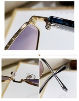 Nouvelles lunettes de soleil polyvalentes, élégantes et tendance, style streetwear, populaires auprès des influenceurs en ligne, uniques pour les voyages, protection UV.