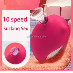 SacKnove Mignon Mini 10 Modes Queue Vibration Sucer Mamelon Sein Chatte Vagin Clito Sucker Vibromasseur Sex Toy Sucer - Product Image 3