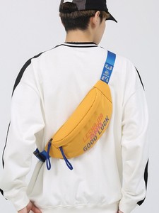 Sac de poitrine sport décontracté multifonctionnel 4 couleurs avec imprimé lettres tendance, sacoche de caméra à bandoulière ajustable personnalisée - Product Image 6