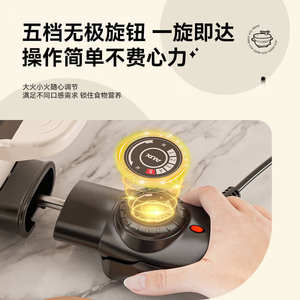 AUX <b>Electric</b> Multi Functional Cooker 6.1-10L Aluminum Alloy Liner Safety Auto Off Mechanical Control Steam Pot - Product Image 2