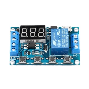 New 1 Channel 5V Relay Module Time Delay Relay Module Trigger OFF/ON Switch Timing Cycle 999 Minutes <b>Timer</b> Relay Module - Product Image 5