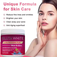 WELLBODY L-Glutathion Plus Blanchiment de la Peau Complément au Collagène OEM/ODM Étiquette Privée Fournisseur d'Usine Antioxydant