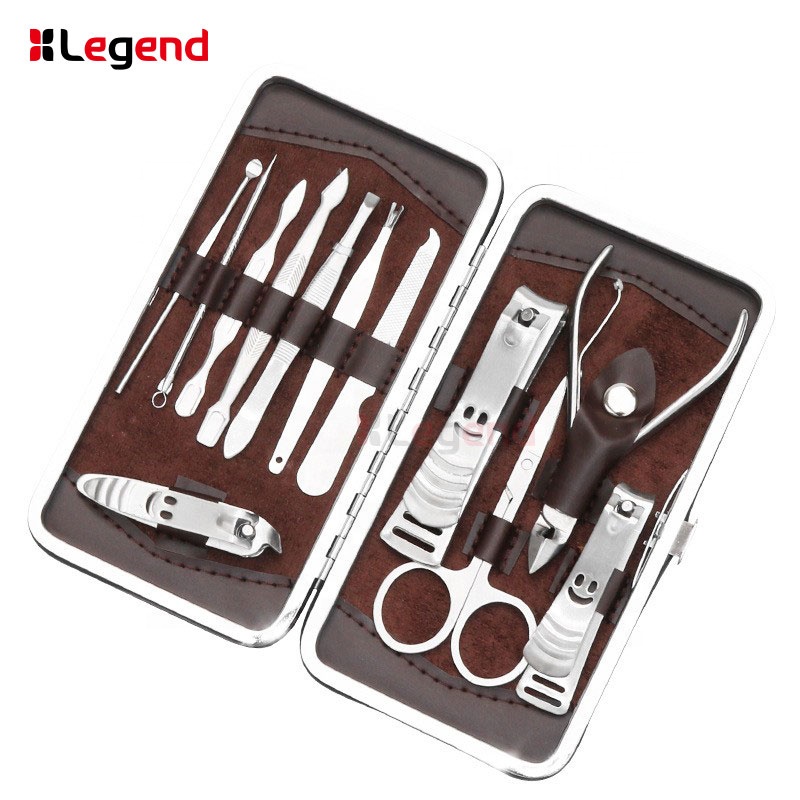 12 шт. Маникюрный Инструмент/оборудование для ухода за нержавеющей стали маникюрный набор для стрижки, ножницы для поддержания красоты инструментов, набор для маникюра и педикюра