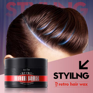 La coiffure la plus vendue de SADOER coiffage fort pâte à <span class=keywords><strong>cheveux</strong></span> naturelle et moelleuse <span class=keywords><strong>cire</strong></span> <span class=keywords><strong>pour</strong></span> <span class=keywords><strong>cheveux</strong></span> rétro <span class=keywords><strong>pour</strong></span> hommes - Product Image 5