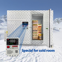 Controlador de Temperatura Digital para Almacenamiento en Frío ECB-1000Q, Panel de Plástico con Ventilador, Temporizador, para Refrigeración, Personalizable OEM