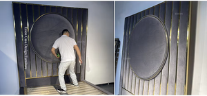 Juego de Muebles de Dormitorio Esion Casa, Diseño <span class=keywords><strong>Italiano</strong></span> de Alta Gama, Cama Moderna de Terciopelo Tamaño King con Cabecera Alta - Product Image 6