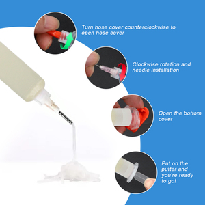 Pâte à souder liquide sans plomb, sans halogène, à base <span class=keywords><strong>de</strong></span> colophane, 10CC, activité sans nettoyage, UV 559, soudage à basse température, pour plastique, <span class=keywords><strong>seringue</strong></span> - Product Image 5