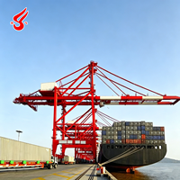 Grue de quai STS pour conteneurs maritimes 20t 30t 50t 80t avec écarteurs de conteneurs pour quais portuaires