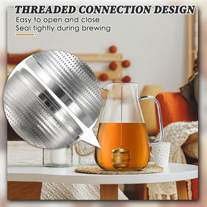 चाय की गेंद चाय इन्फ्यूसर चाय 304 स्टेनलेस स्टील पुनः प्रयोज्य चाय फिल्टर - Product Image 6