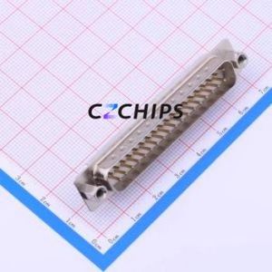 Z-SUBDBEM202A092 D-Sub/VGA Connector Connector Male 37P Solder Wire Type 2 - Product Image 1