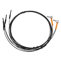 Sonde de capteur à fibre optique économique M3/M4/M6 à 90 degrés Tête de fibre de capteur d'amplificateur à fibre optique