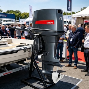 Nouveau moteur marin à essence 75 CV, 2 temps, 3 cylindres, pour bateau de pêche en eau salée, vente directe d'usine - Product Image 5