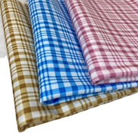 Tissu de table en velours à carreaux, tapisserie de canapé, tissu de rideau en velours, 250g/m2