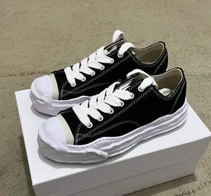 Zapatillas <span class=keywords><strong>de</strong></span> lona <span class=keywords><strong>de</strong></span> lujo <span class=keywords><strong>de</strong></span> diseñador para hombre Mmy Low Canvas Black para hombre Mason Mihara YASUHIRO zapatillas <span class=keywords><strong>de</strong></span> lona <span class=keywords><strong>de</strong></span> lujo - Product Image 4