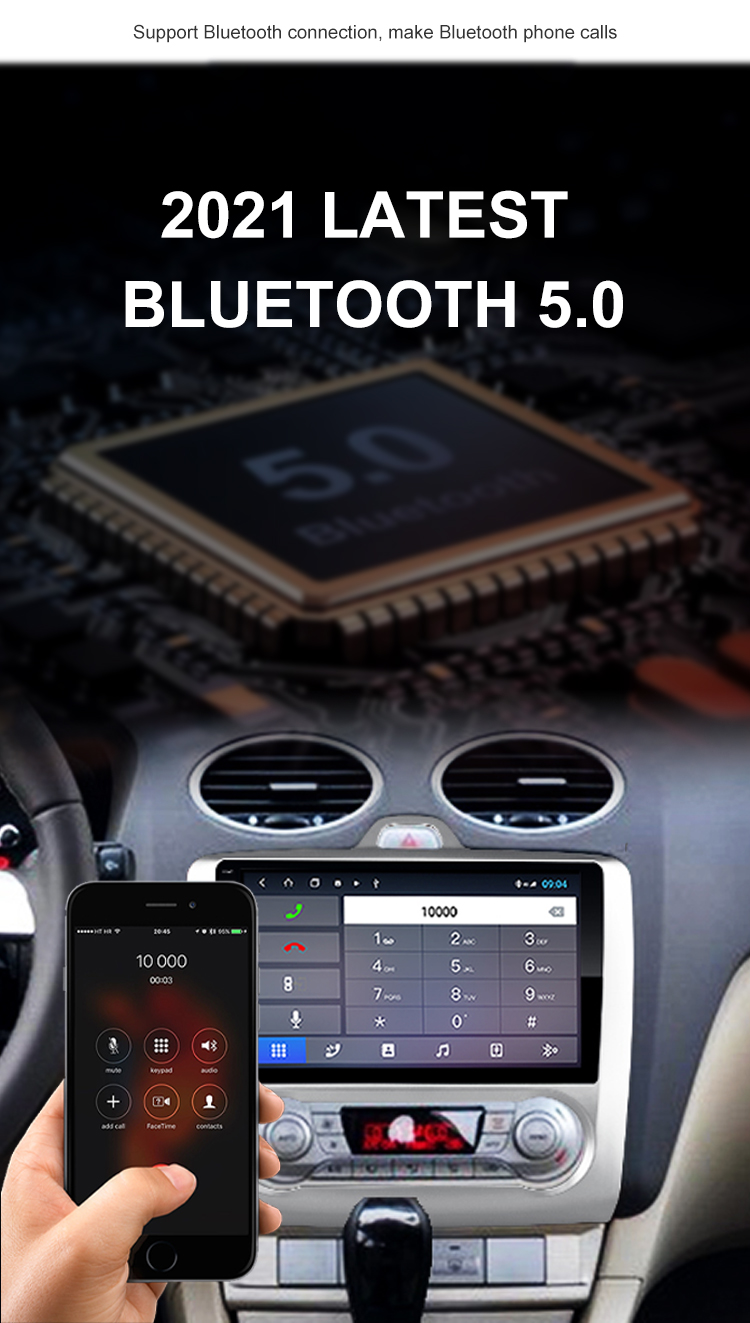 Car Multimedia GPS Radio Android 9 inch for 2004-2011 Ford Focus 2 Mk2 GPS Navigation car Radio player