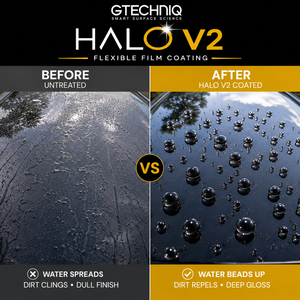 Recubrimiento Cerámico de Vinilo HALO v2 PPF 1000ml, Flexible, Hidrofóbico, Antiamarilleo, Protección UV, Alto Brillo para Vinilo de Envoltura de Automóviles - Product Image 6