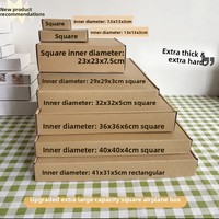 Cajas de Cartón Corrugado Reciclables al por Mayor, Caja de Avión, Impresión de Logotipo Personalizada, Caja Postal, Embalaje de Cartón para Envío de Regalos
