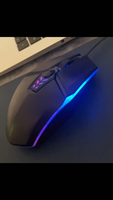 Mouse Gaming kustom desain vertikal ergonomis ramping untuk laptop