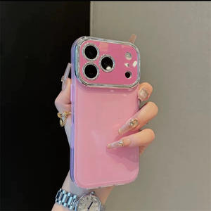 Coque de téléphone antichoc intégrale en gelée scintillante, avec découpe précise pour l'objectif, pour iPhone 17 Pro, design élégant - Product Image 4