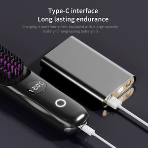 Brosse lissante chauffante électrique à prix réduit pour l'approvisionnement mixte - Product Image 3