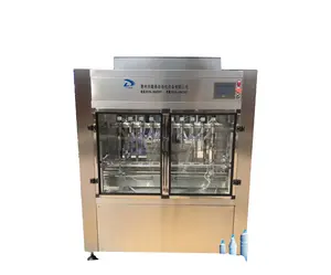 Volautomatische 2000bph Fabriek Fabricage Sap Drankconservenapparatuur Lineaire Vulmachine Assemblagelijn