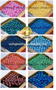 3.0mm OP # 17 hạt <span class=keywords><strong>Opal</strong></span> trắng tổng hợp hình tròn để làm vòng tay <span class=keywords><strong>Opal</strong></span> - Product Image 3