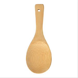 Juego de cucharas de bambú, 2 piezas, cucharas de madera para cocinar, revolver y servir alimentos - Product Image 5