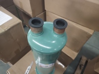 Accumulateur de ligne d'aspiration XMK-210 9,9 L 1-5/8'' en métal ODF, séparateur de gaz et de liquide de réfrigération brasé pour CVC R22 R134a R404a