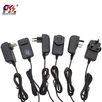 Adaptador de Corriente Universal de Viaje de 12V 1AMP 12W con Enchufes EU, US, UK y AR, Adaptador de Corriente Conmutada de Pared Personalizado para Lámparas LED de Tira