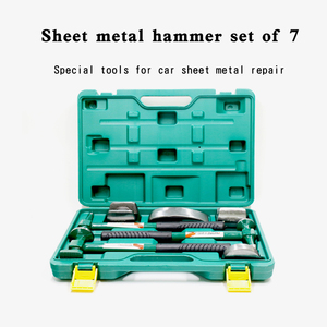 FUNISI 판금 망치 플라스틱 코팅 핸들 자동 수리 망치 - Product Image 2