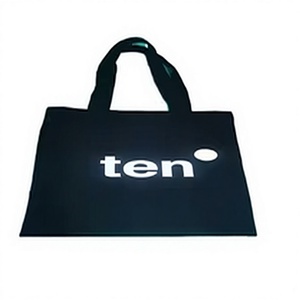 High Quality Canvas Tote Bag Custom Full <b>Print</b> Folding Style with Embossed Logo Zipper Closure Custom Color & Size - Product Image 1