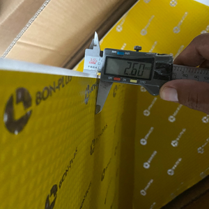 Matériau d'amortissement du son acoustique acoustique en feuille de butyle haute densité pour studios de cinéma maison et salles de machines panneau insonorisé de voiture - Product Image 3