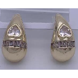 La migliore vendita da donna in stile estivo con orecchini a forma di sole di alta qualità in lega d'oro rosa con perla diamantata gioielli alla moda - Product Image 1