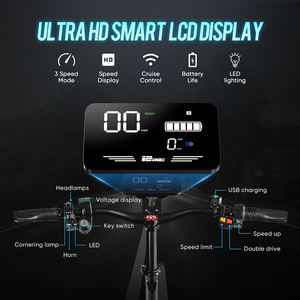 JGH G1 Intelligent Electric <b>Scooter</b> 60V 3000W*2 Dual Motor Waterproof Fast Speed <b>Folding</b> <b>Adult</b> E-<b>scooter</b> 40Ah Battery App - Product Image 6