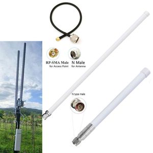 Xu hướng sản phẩm 2025 bán hàng nóng ngoài trời trạm cơ sở Omni <span class=keywords><strong>Wifi</strong></span> Ăng ten 5dBi 2.4G 5.8G tín hiệu tăng cường sợi thủy tinh ăng ten - Product Image 1