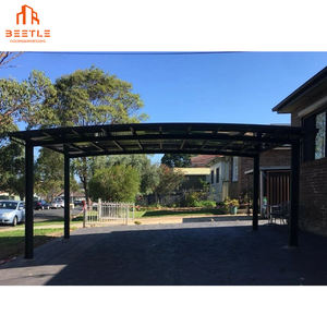 Abri <span class=keywords><strong>de</strong></span> véhicule modulaire en alliage d'aluminium-Conception d'assemblage rapide avec poutres renforcées pour une protection par tous les temps - Product Image 1