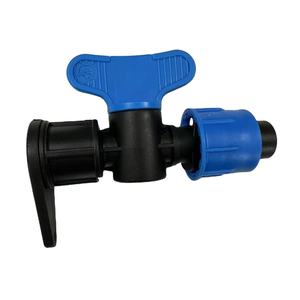 Пластиковый шаровой клапан мини 16 мм-25 мм с ручкой PP мини-клапан - Product Image 2