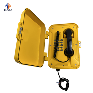 Téléphone analogique fixe étanche et résistant, SOS, pour extérieur, industriel, grue, station, urgences, boîte d'appel, téléphones de piscine - Product Image 5