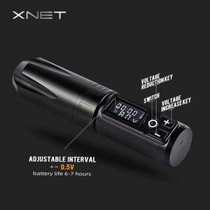 <span class=keywords><strong>XNET</strong></span>-pluma de tatuaje inalámbrica, pistola de tatuaje con batería de 1950m mAh, Motor sin escobillas de potencia inalámbrica, máquina de tatuaje de 4mm - Product Image 5