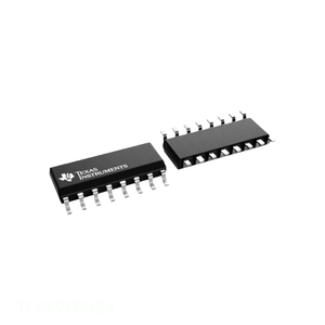 Circuit intégré TLC5917INE4, 8 bits, à courant constant, pour LED, 16 DIP (0,300 po, 7,62 mm), Gestion de l'alimentation (PMIC) - Product Image 1