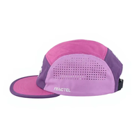 Casquette de sport à visière plate colorée personnalisée, casquettes en nylon, logo personnalisé, casquette de course légère pour l'extérieur, casquette de sport à visière souple