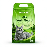 Litière pour chat écologique avec capteur de pH, formule pour la santé du chat et une maison propre